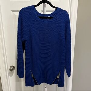 Dex Royal Blue Women's Crew Neck Sweater